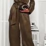 Zara satin jumpsuit Image 2