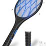 Fly Zapper, 4000V Fly Killer, USB Electric Fly Swatter with 1200mAh Rechargeable Battery, LED light, Removable Flashlight, 3-Layer Protective Net, Mosquito Killer, for Indoor and Outdoor (FREE SHIPPING) Image 5