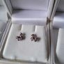 ladies silver earrings Image 5
