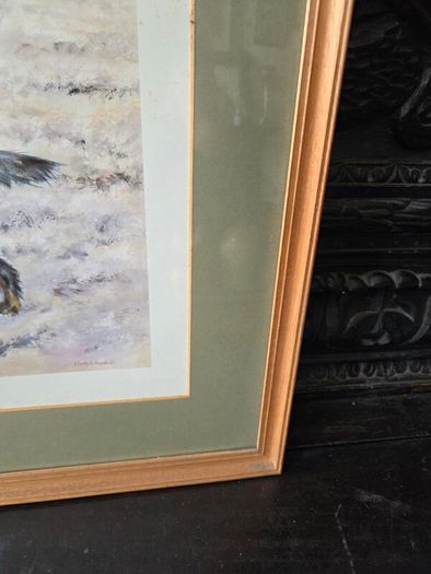 Limited edition print of Gordon Setter