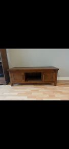Wooden TV stand
