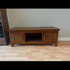 Wooden TV stand
