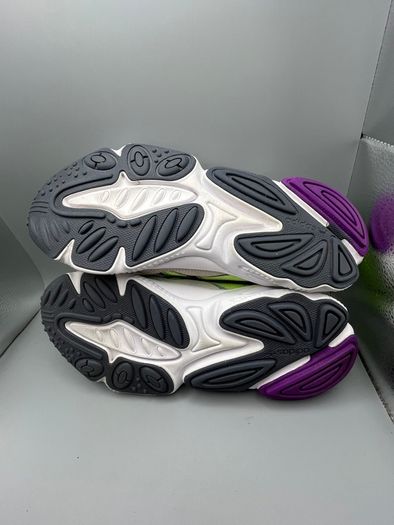 Adidas Ozweego Purple Neon Yellow Green EE5720 Shoes UK 7 EU 40 2\3 Running