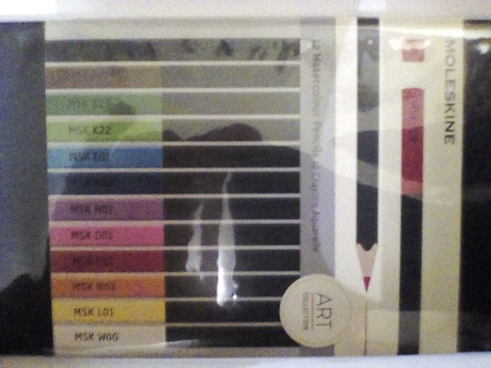 12 Moleskine watercolour pencil set unopened