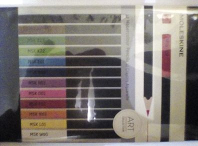 12 Moleskine watercolour pencil set unopened