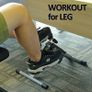 Mini Pedal Exercise Bike Portable Home Workout Office Exerciser Bike Gym Equipment Fitness Leg Foot Arm Under Desk Sitting Down Stepper Training Adjustable (FREE SHIPPING) Image 4