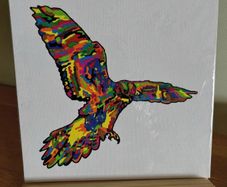 Kestrel Painting