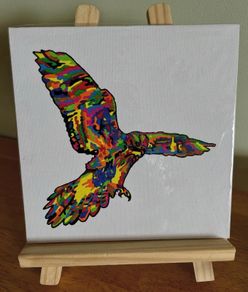 Kestrel Painting