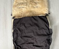 pram sheepskin footmuff