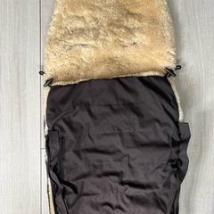pram sheepskin footmuff