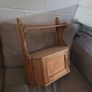 Victorian pine wall-mounted cupboard Image 2