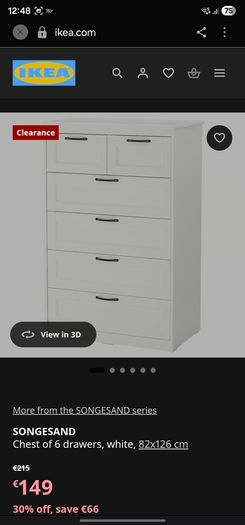 Chest of drawers