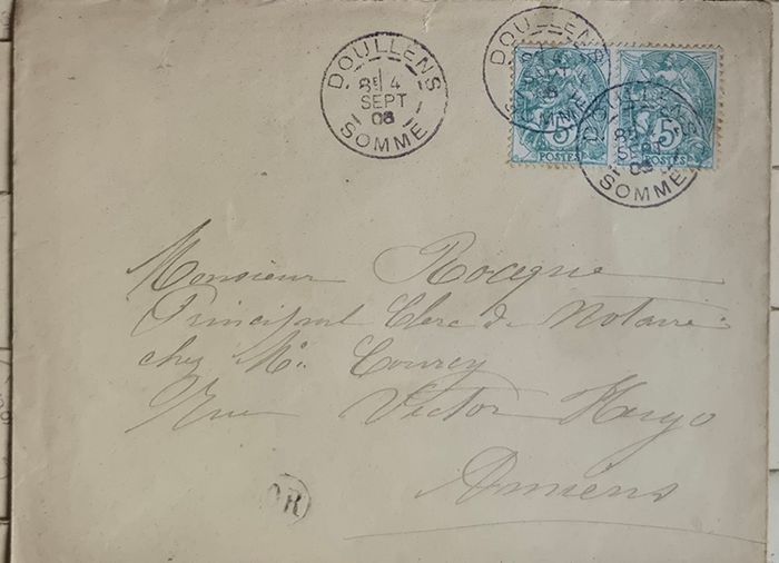 Antique Collection: 10 Vintage French Handwritten Letters Envelopes 1901-1910 Beautiful Calligraphy Paris Hotel History Ephemera Lot