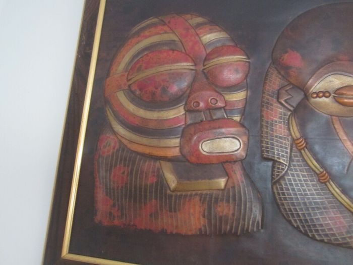 Collectable 3 D copper art