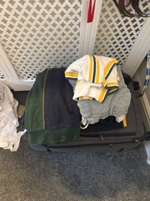 Free pile of clothes