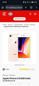 iPhone 8 64GB gold