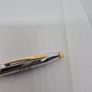 Vintage Cross ATX Medallist Ballpoint Pen Chrome & Gold Image 3