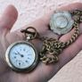 Vintage Sterling Silver Pocket Watch Image 3