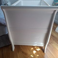 Sleigh cot Mamas &Papas &mattress