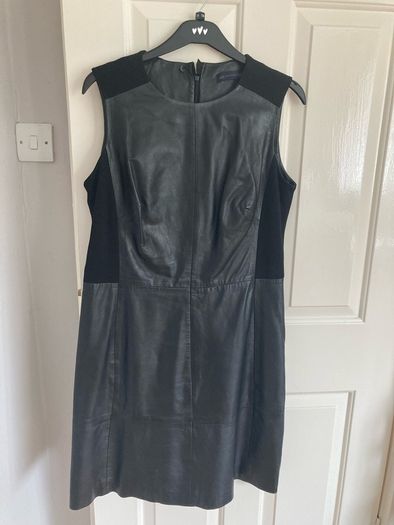 FINAL PRICE DROP Genuine leather dress. Was originally 339  euro. in Marks and Spencers