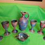 Michael Kennedy Sligo Studio Pottery Set  Large Jug + 6 Goblets + Creamer | Irish Studio Ceramics Image 5