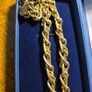 Vintage Gold Plated Necklace Image 3