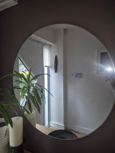 m&s home mirror gold