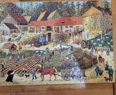 Ravensburger Life On A Farm 300 Piece Jigsaw Puzzle Vintage