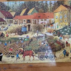 Ravensburger Life On A Farm 300 Piece Jigsaw Puzzle Vintage