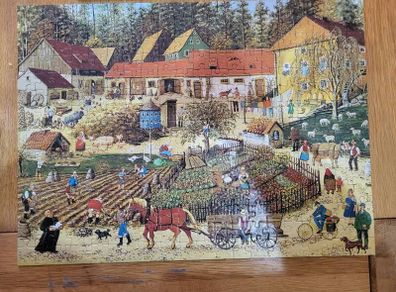Ravensburger Life On A Farm 300 Piece Jigsaw Puzzle Vintage