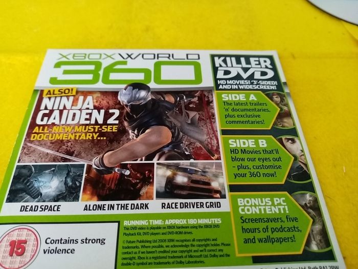 Xbox world 360 Killer dvd three hours of xbox 360 360