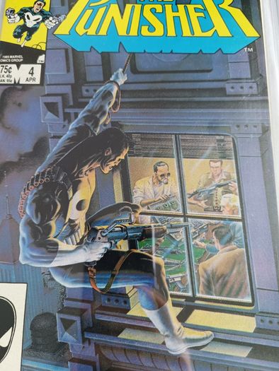 The Punisher Limited Series Issue 4 CBCS / CGC 9.6 Certified Graded Comic Framed  DC Marvel