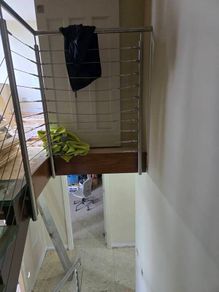 Glass Sapele stairs