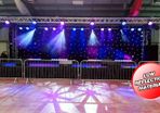 Ledj Starcloth LED Star curtain Drape 8m x 4.5m (26ft x 15ft) Dmx control & Bag
