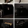 Large Italian Leather Doctor Bag Image 3