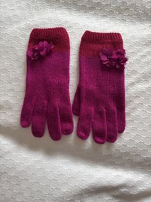 Alice Hannah Lambswool/Angora Gloves
