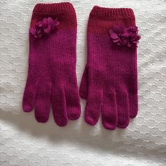 Alice Hannah Lambswool/Angora Gloves