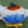 Antique Mintons Cockerel Teapot. Impressed marks for Mintons on underside. Good Condition Image 4
