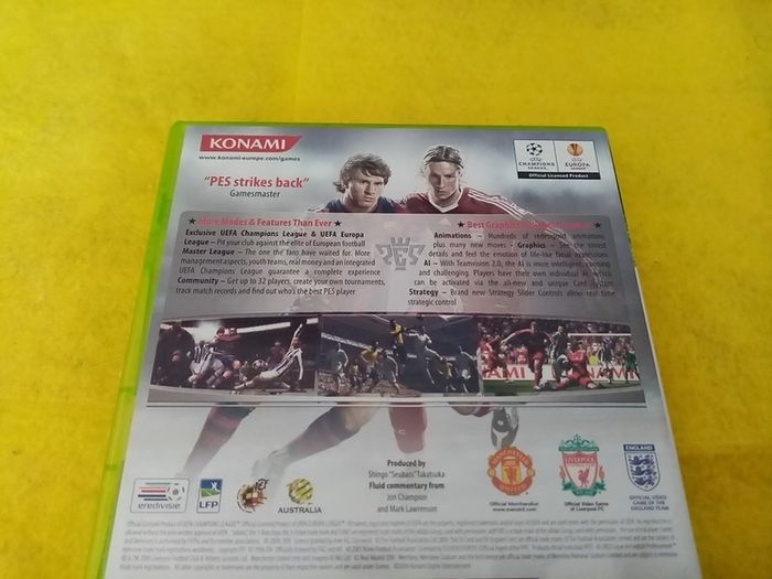 PES 2010 Xbox 360 Games Original