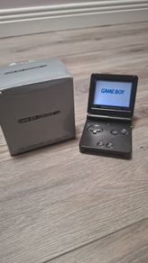 Black Gameboy Advance,  Boxed.