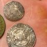 2 silver hammered coins Image 4