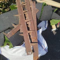 corten steel lawn edging