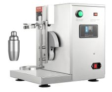 120W Commercial Milk Tea Shaker Machine, Single Head Milk Shake Mixer Machine, 0-180s Adjustable Milkshake Blender