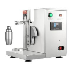 120W Commercial Milk Tea Shaker Machine, Single Head Milk Shake Mixer Machine, 0-180s Adjustable Milkshake Blender