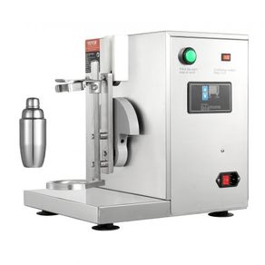 120W Commercial Milk Tea Shaker Machine, Single Head Milk Shake Mixer Machine, 0-180s Adjustable Milkshake Blender