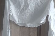 crop white shirt fits Xs s