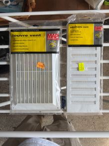 Louvre Air Vent Covers x 2