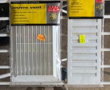 Louvre Air Vent Covers x 2