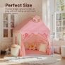 Kid Tent with Lights - Kids Play Tents for Toddlers Kids Tents Indoor Playhouse - Princess Tent for Girls Toy House Gift (Pink Play Tent) Image 5