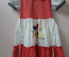vintage 70's childs dress